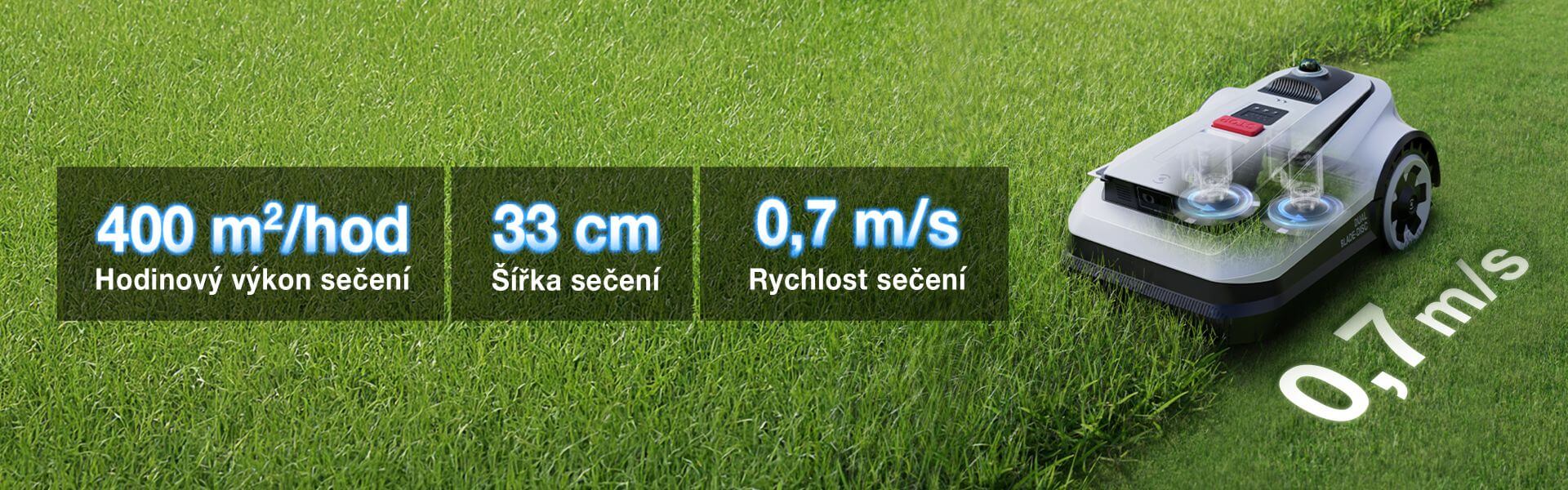 2 1920x600 Výkonné sečení a trávník krásný jako koberec